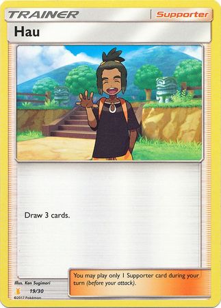 Hau (19/30) [Sun & Moon: Trainer Kit - Lycanroc & Alolan Raichu] | KingTCG.ca