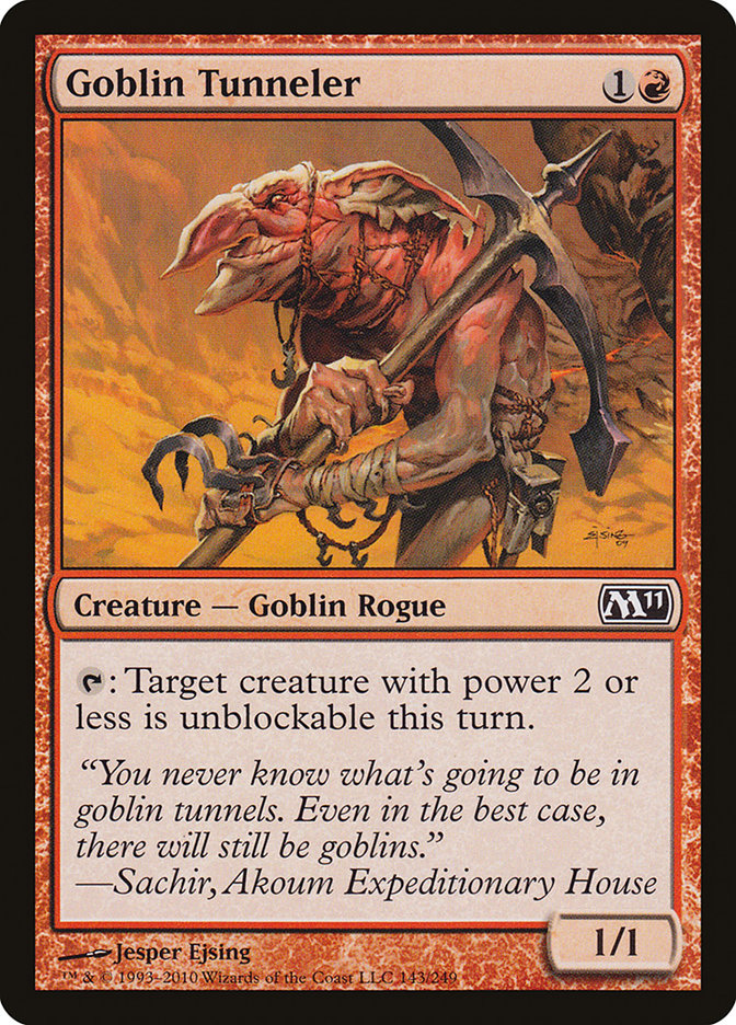 Goblin Tunneler [Magic 2011] | KingTCG.ca