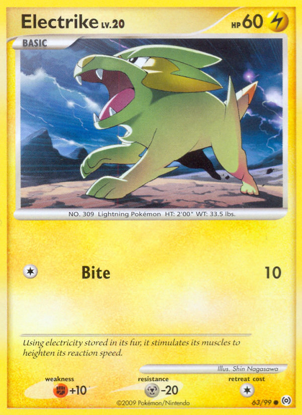 Electrike (63/99) [Arceus] | KingTCG.ca