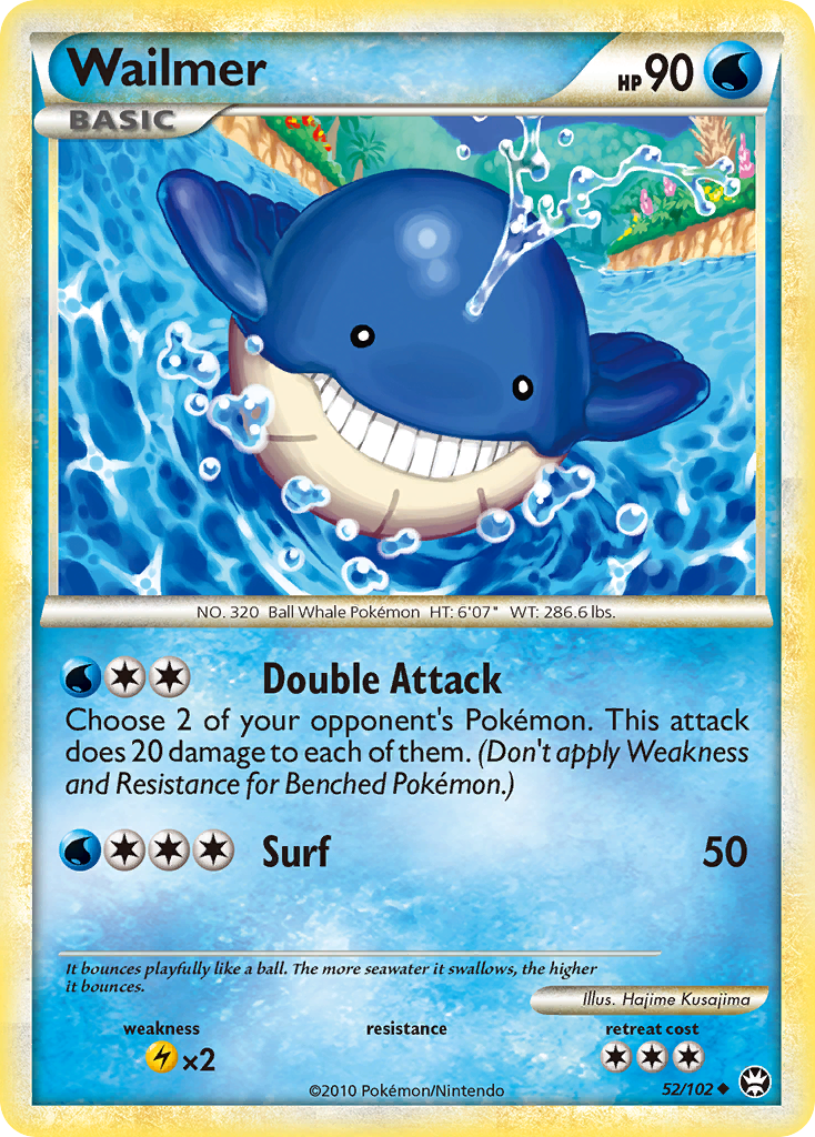 Wailmer (52/102) [HeartGold & SoulSilver: Triumphant] | KingTCG.ca