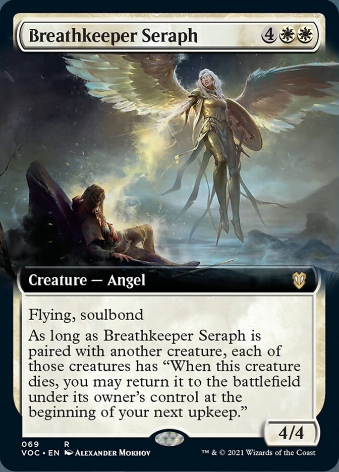 Breathkeeper Seraph (Extended) [Innistrad: Crimson Vow Commander] | KingTCG.ca