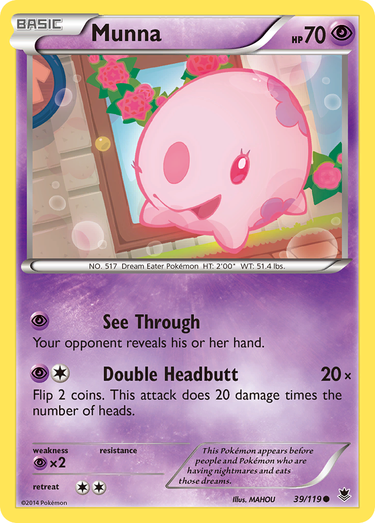 Munna (39/119) [XY: Phantom Forces] | KingTCG.ca