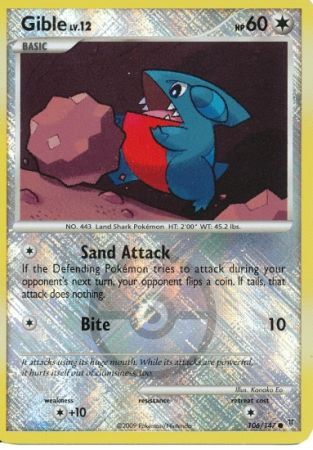 Gible (106/147) (Championship Promo) [Platinum: Supreme Victors] | KingTCG.ca