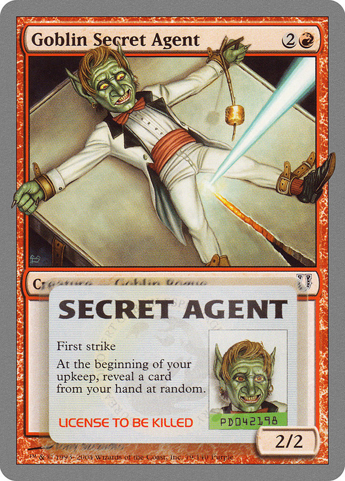 Goblin Secret Agent [Unhinged] | KingTCG.ca