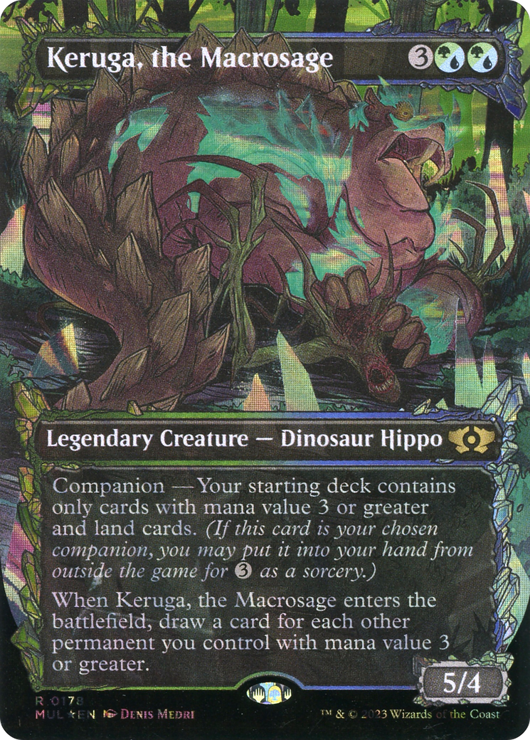 Keruga, the Macrosage (Halo Foil) [Multiverse Legends] | KingTCG.ca