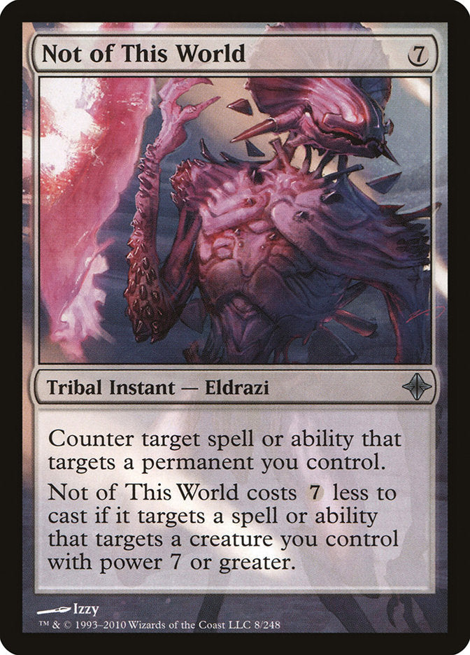 Not of This World [Rise of the Eldrazi] | KingTCG.ca