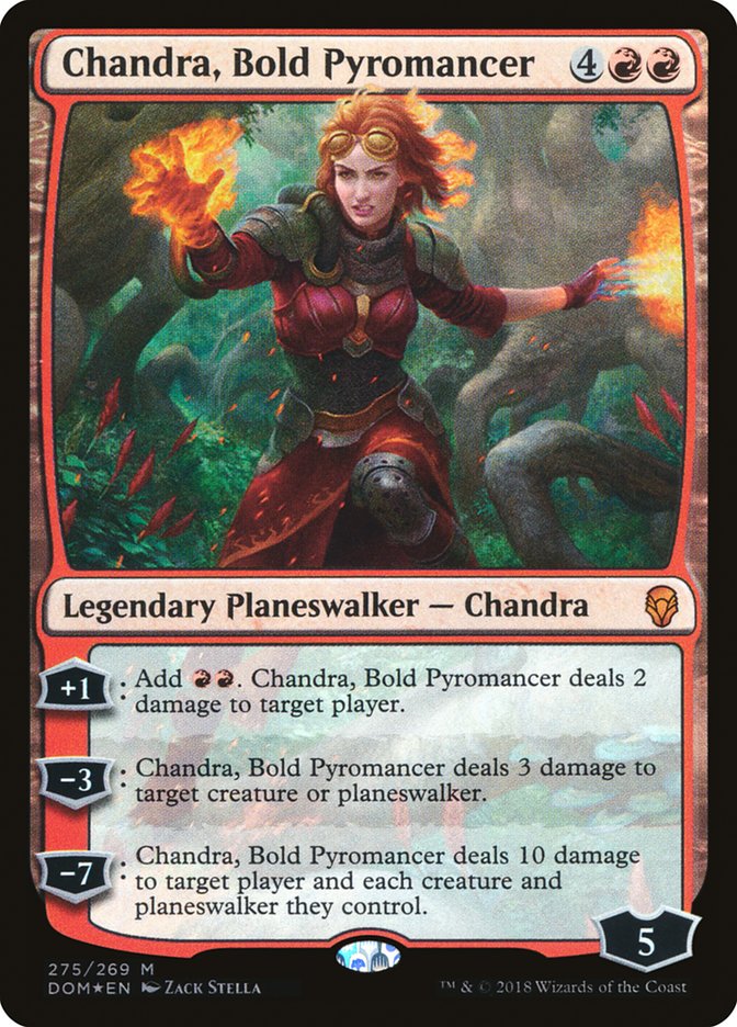 Chandra, Bold Pyromancer [Dominaria] | KingTCG.ca