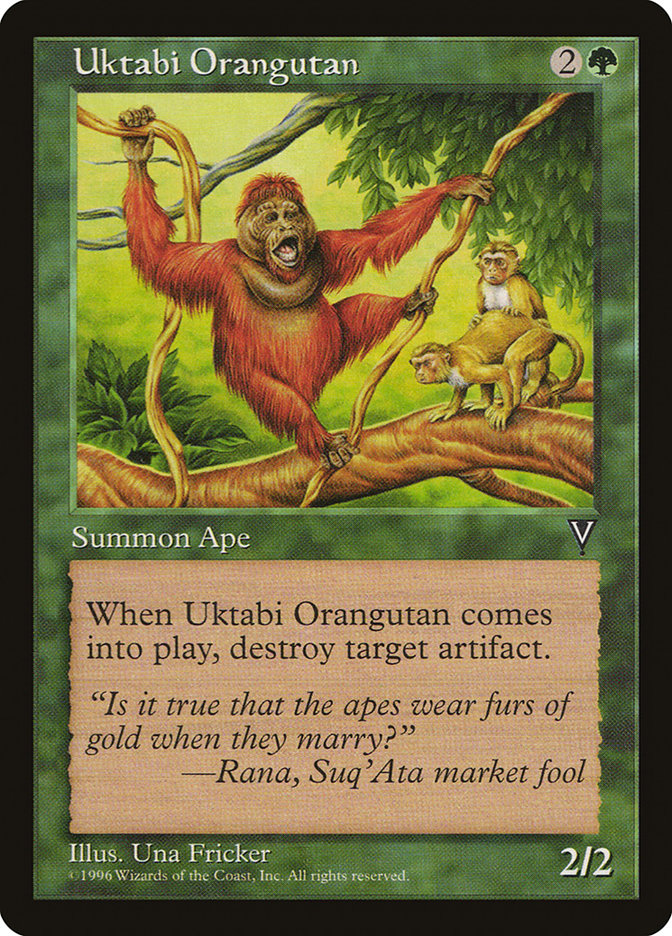 Uktabi Orangutan [Visions] | KingTCG.ca