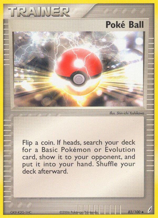 Poke Ball (82/100) [EX: Crystal Guardians] | KingTCG.ca