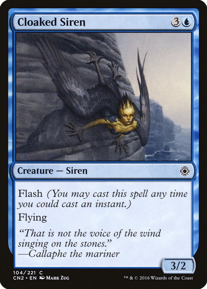 Cloaked Siren [Conspiracy: Take the Crown] | KingTCG.ca