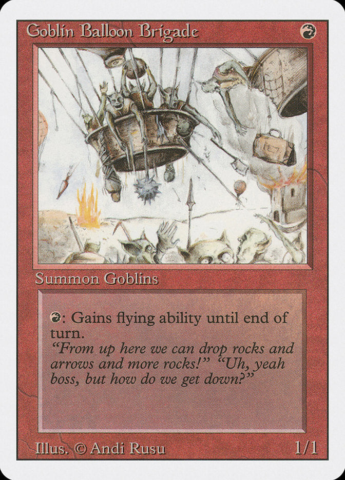 Goblin Balloon Brigade [Revised Edition] | KingTCG.ca