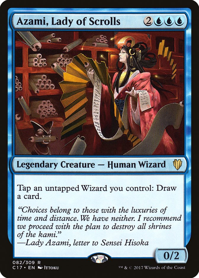 Azami, Lady of Scrolls [Commander 2017] | KingTCG.ca