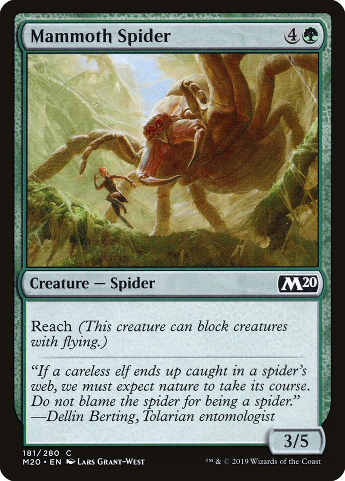 Mammoth Spider [Core Set 2020] | KingTCG.ca