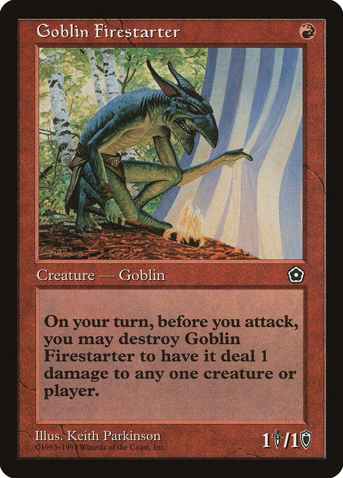 Goblin Firestarter [Portal Second Age] | KingTCG.ca