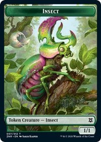 Insect // Kor Warrior Double-sided Token [Zendikar Rising Tokens] | KingTCG.ca