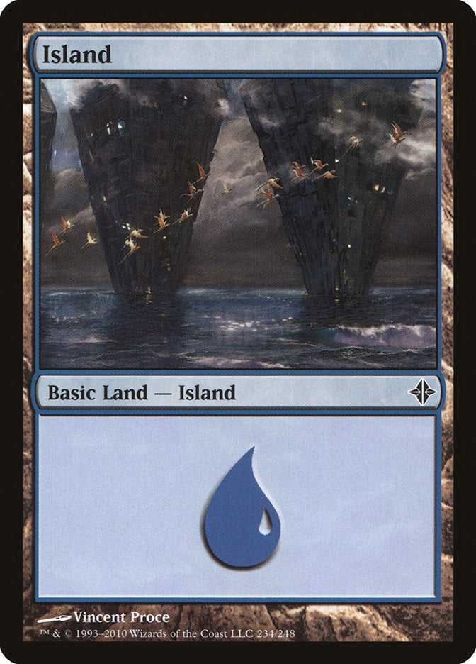 Island [Rise of the Eldrazi] | KingTCG.ca