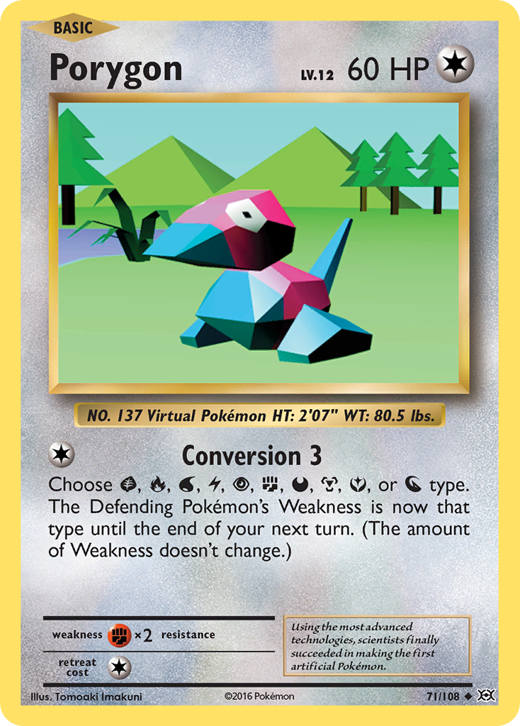 Porygon (71/108) [XY: Evolutions] | KingTCG.ca