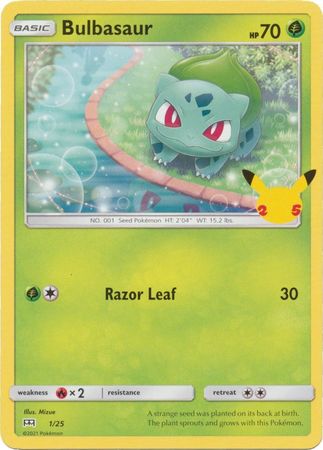 Bulbasaur (1/25) [McDonald's 25th Anniversary] | KingTCG.ca