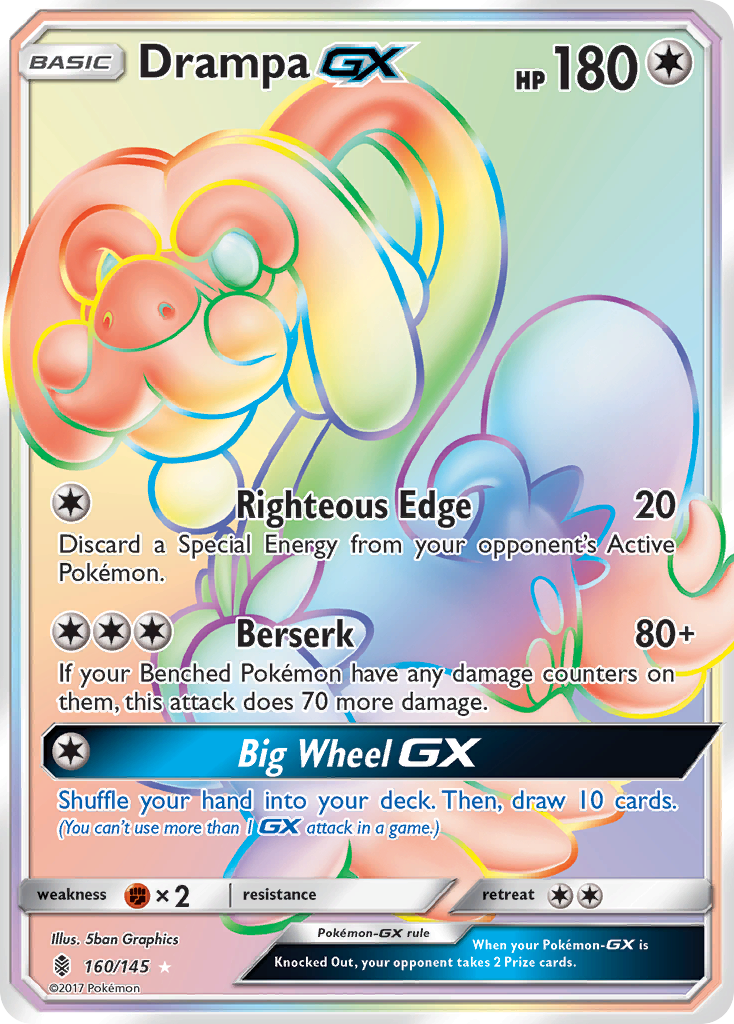 Drampa GX (160/145) [Sun & Moon: Guardians Rising] | KingTCG.ca