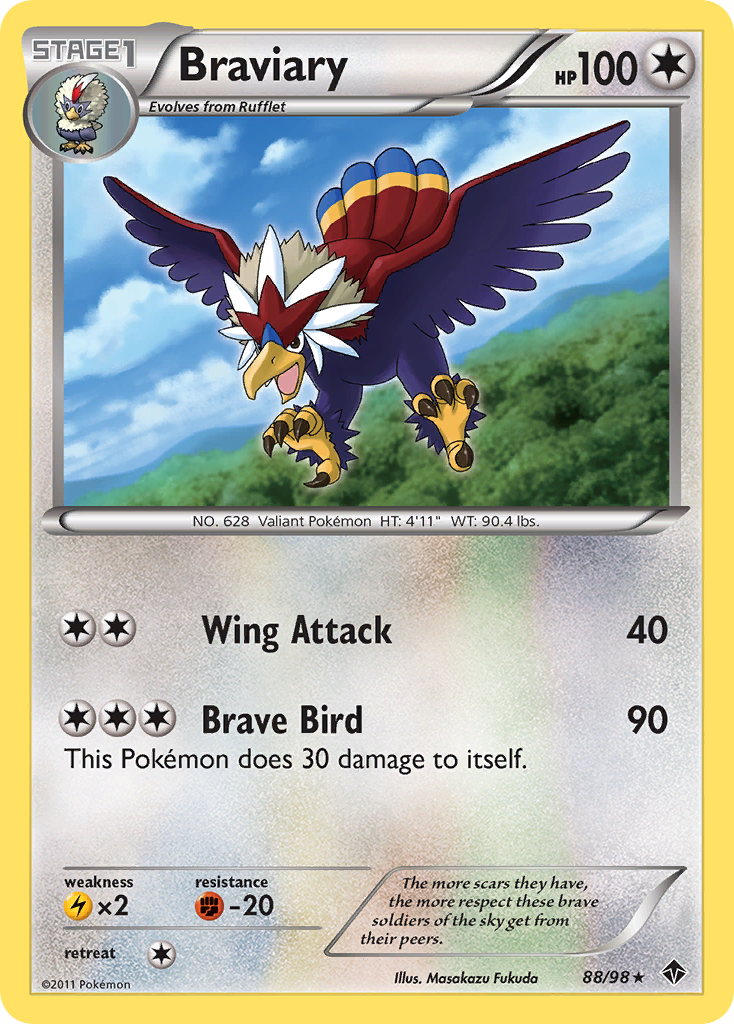 Braviary (88/98) [Black & White: Emerging Powers] | KingTCG.ca