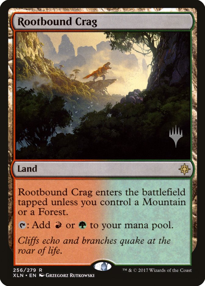 Rootbound Crag [Ixalan Promos] | KingTCG.ca