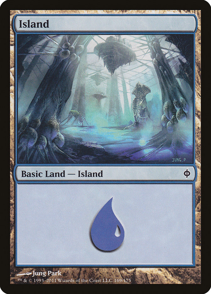 Island [New Phyrexia] | KingTCG.ca