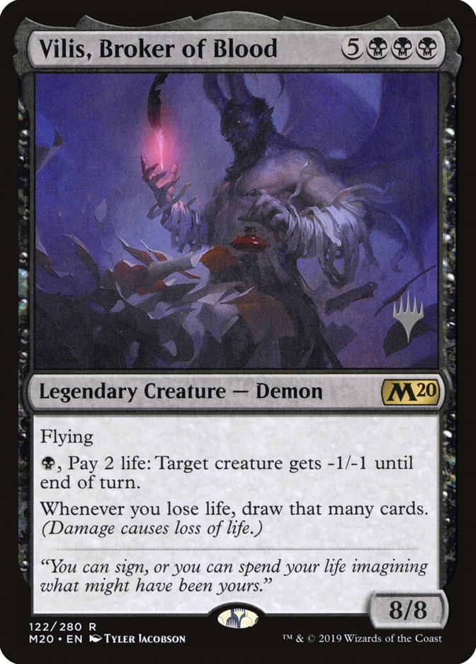 Vilis, Broker of Blood [Core Set 2020 Promos] | KingTCG.ca