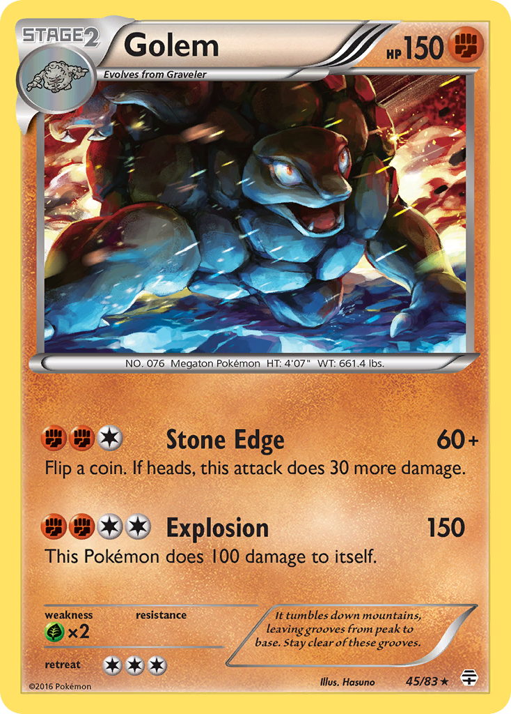 Golem (45/83) [XY: Generations] | KingTCG.ca