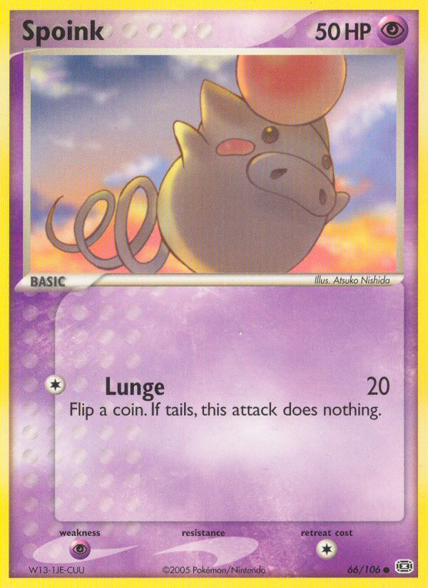 Spoink (66/106) [EX: Emerald] | KingTCG.ca