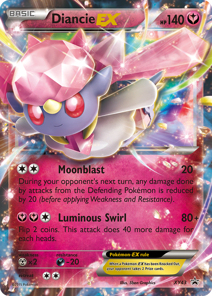 Diancie EX (XY43) [XY: Black Star Promos] | KingTCG.ca