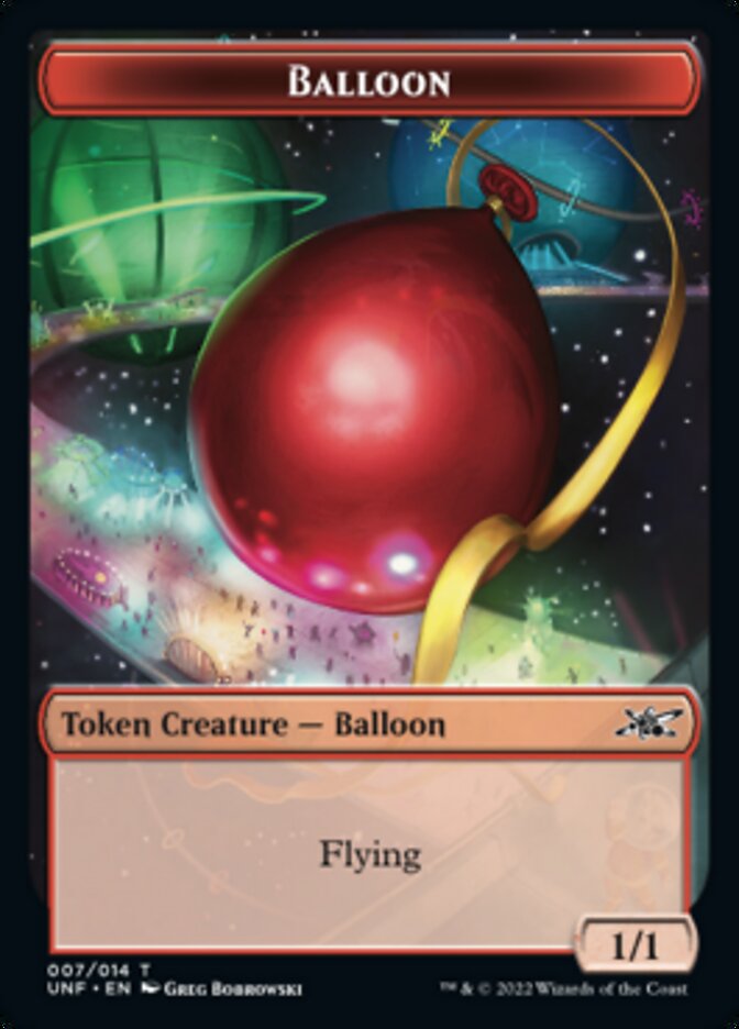 Balloon Token [Unfinity Tokens] | KingTCG.ca