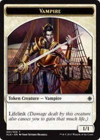 Vampire // Treasure Double-sided Token [Ixalan Tokens] | KingTCG.ca