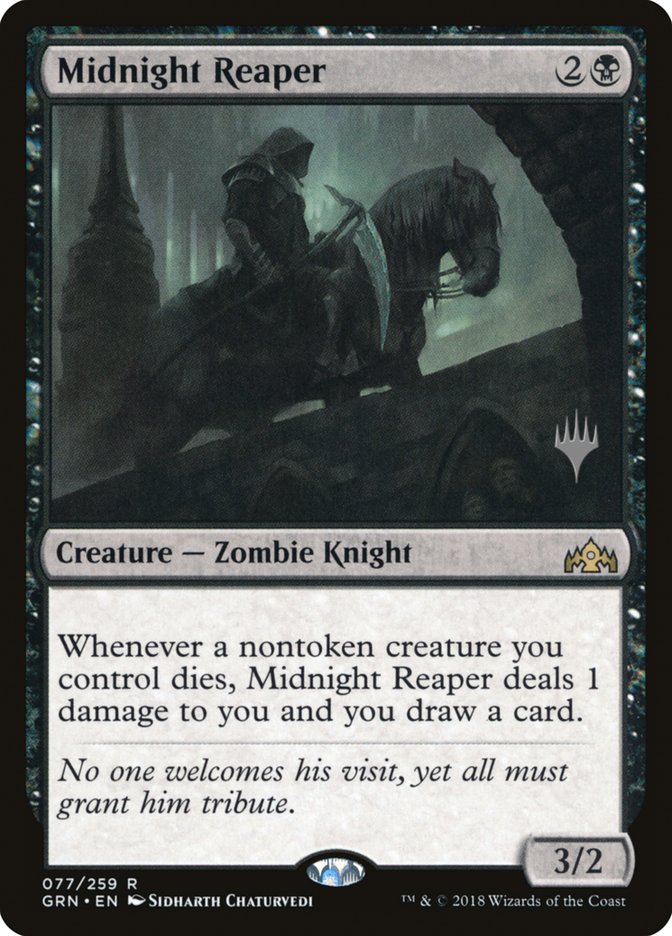 Midnight Reaper [Guilds of Ravnica Promos] | KingTCG.ca