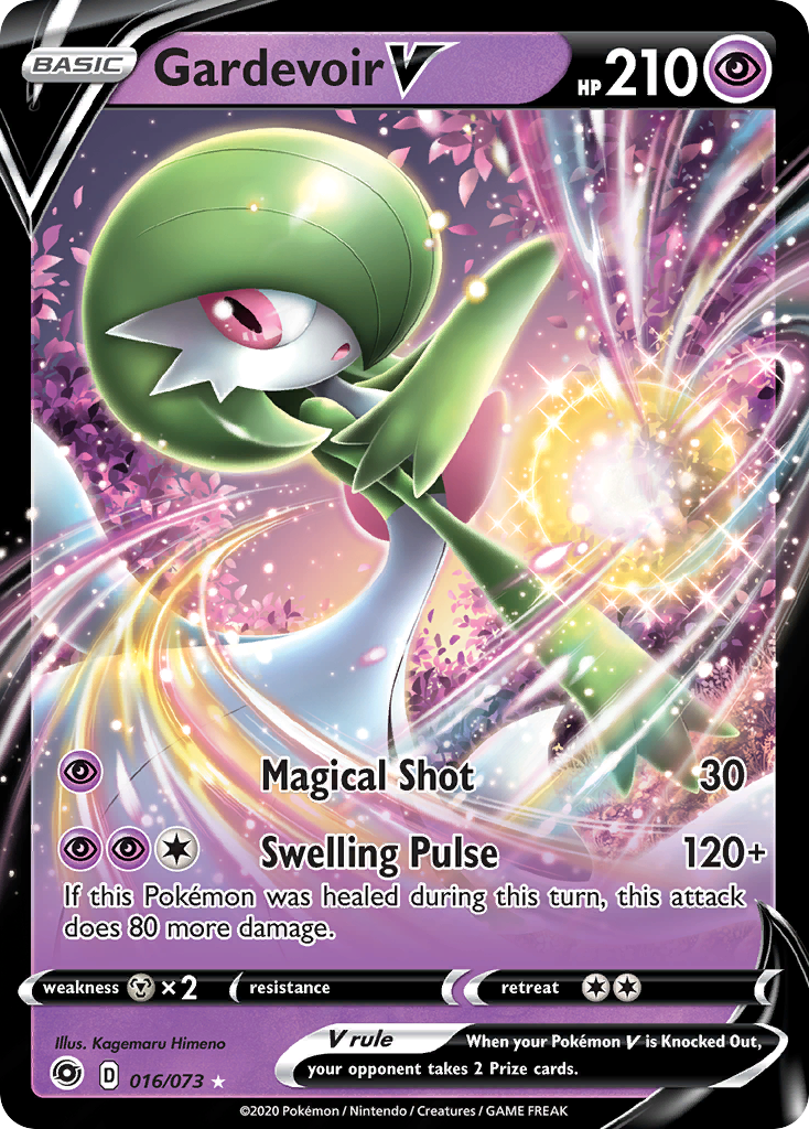 Gardevoir V (16/073) [Sword & Shield: Champion's Path] | KingTCG.ca