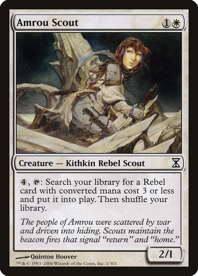 Amrou Scout [Time Spiral] | KingTCG.ca