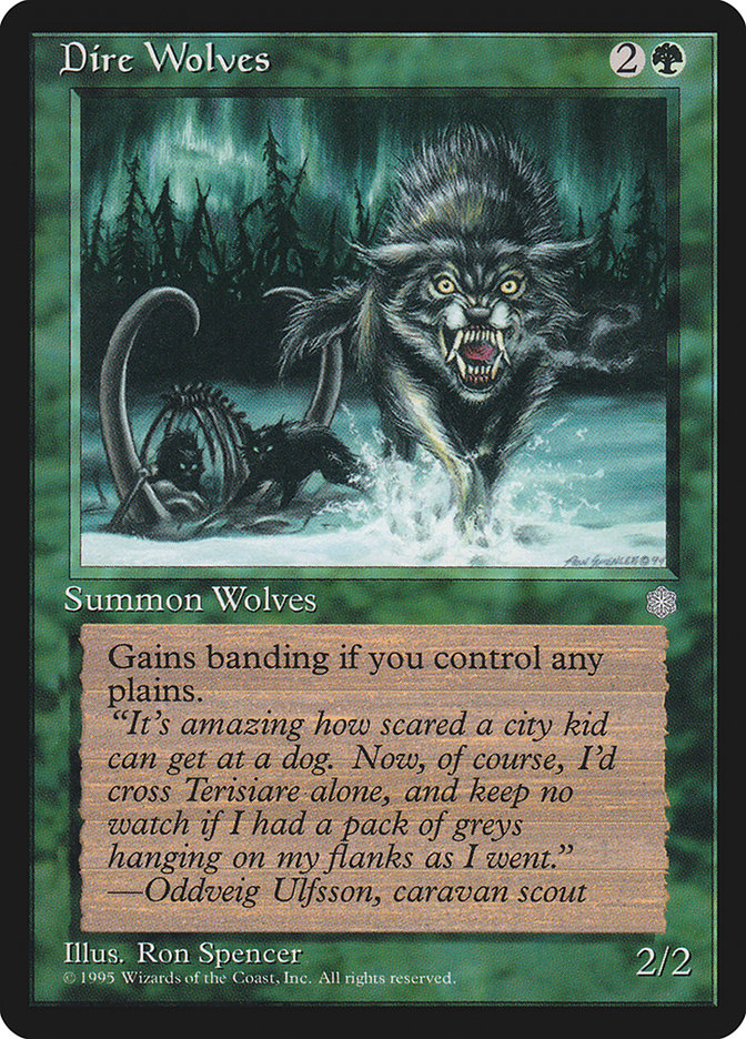 Dire Wolves [Ice Age] | KingTCG.ca