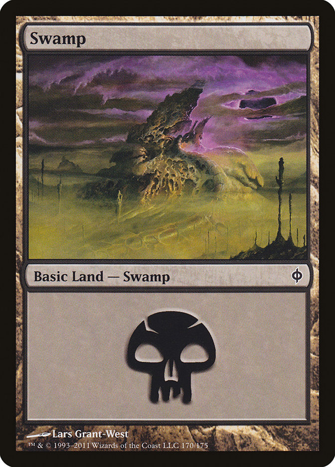 Swamp [New Phyrexia] | KingTCG.ca