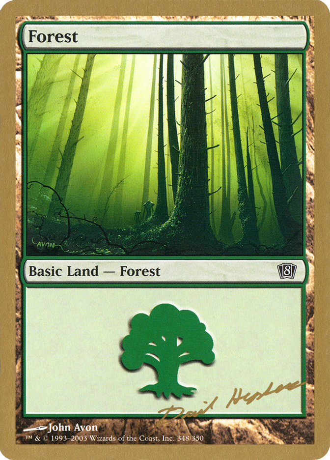 Forest (dh348) (Dave Humpherys) [World Championship Decks 2003] | KingTCG.ca