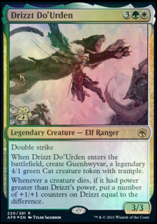 Drizzt Do'Urden [Dungeons & Dragons: Adventures in the Forgotten Realms Prerelease Promos] | KingTCG.ca