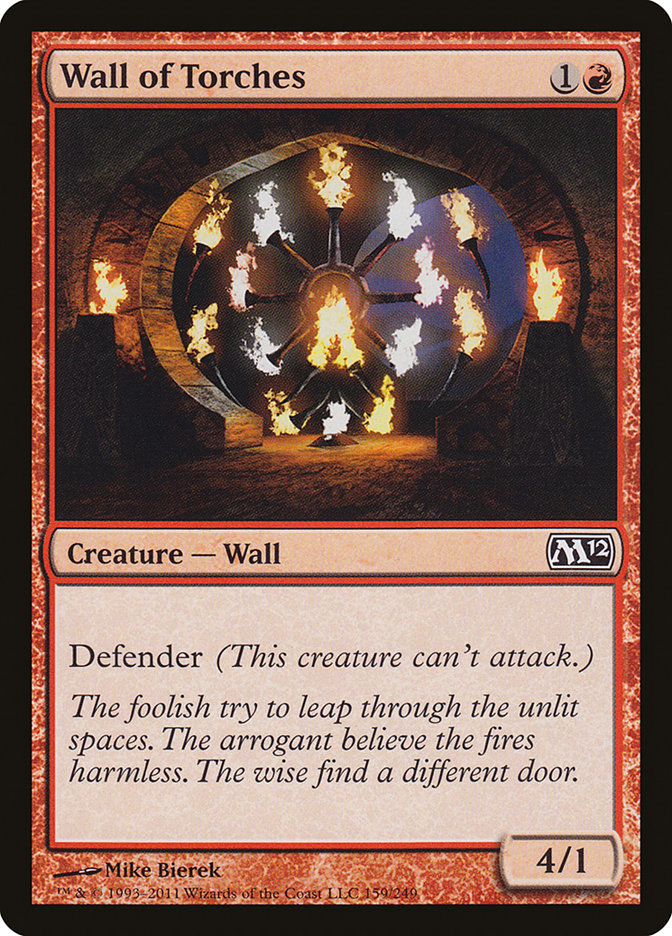 Wall of Torches [Magic 2012] | KingTCG.ca