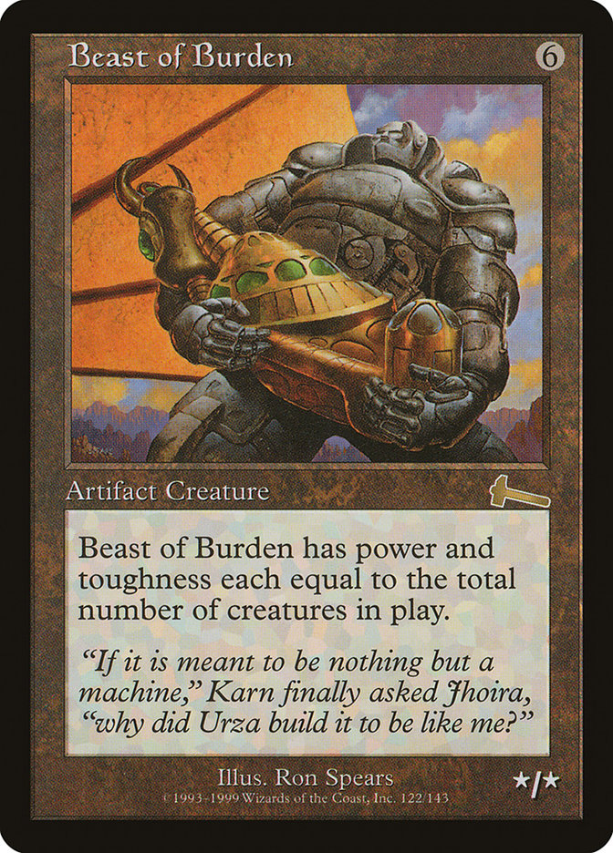 Beast of Burden [Urza's Legacy] | KingTCG.ca