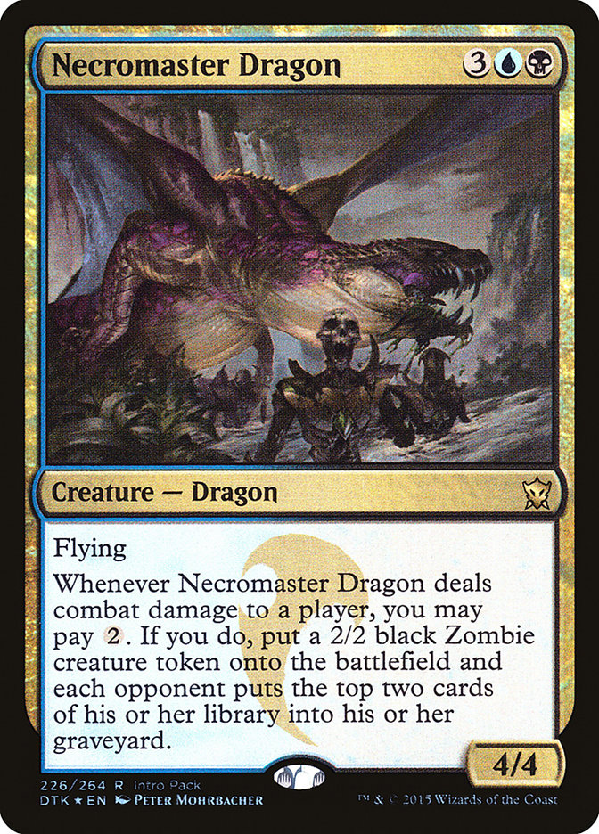 Necromaster Dragon [Dragons of Tarkir Promos] | KingTCG.ca