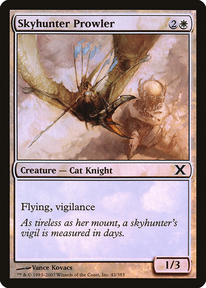 Skyhunter Prowler (Premium Foil) [Tenth Edition] | KingTCG.ca