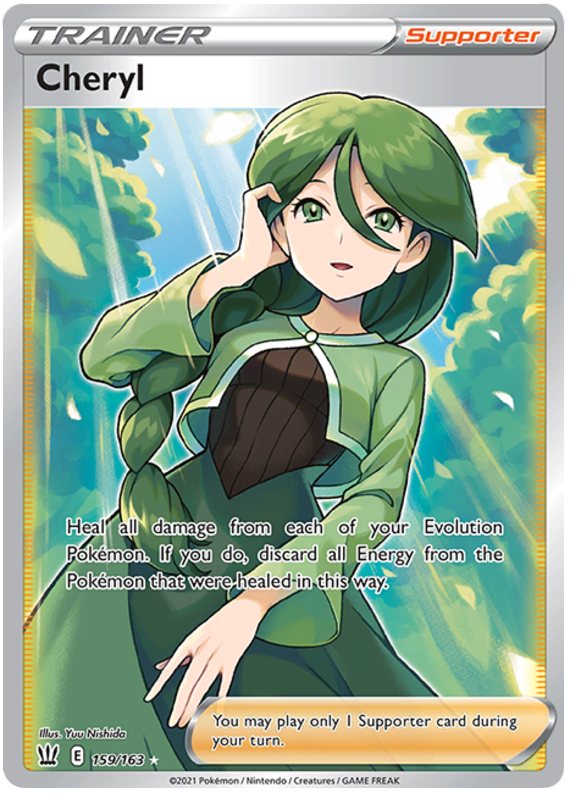 Cheryl (159/163) [Sword & Shield: Battle Styles] | KingTCG.ca