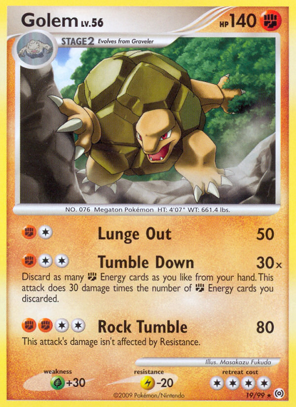 Golem (19/99) [Arceus] | KingTCG.ca