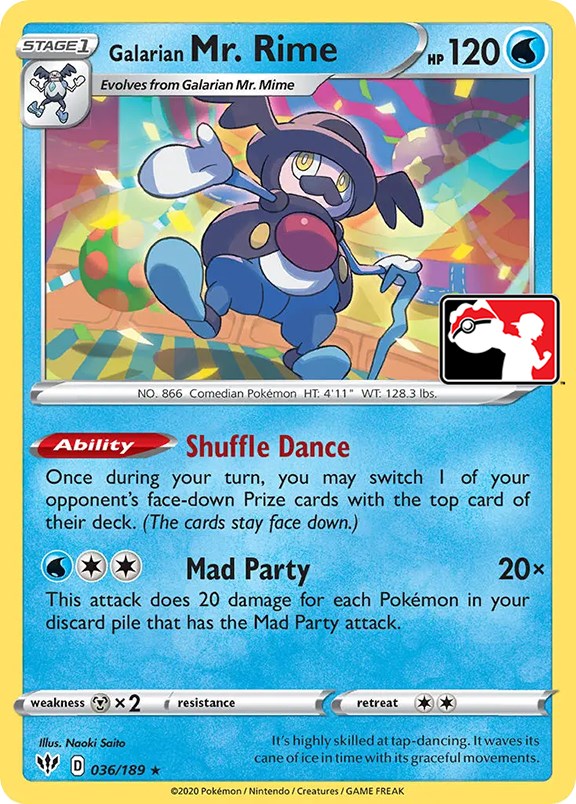 Galarian Mr. Rime (036/189) [Prize Pack Series One] | KingTCG.ca