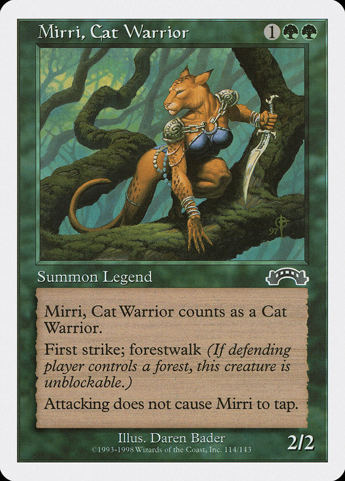 Mirri, Cat Warrior [Anthologies] | KingTCG.ca