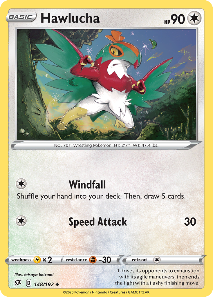 Hawlucha (148/192) [Sword & Shield: Rebel Clash] | KingTCG.ca