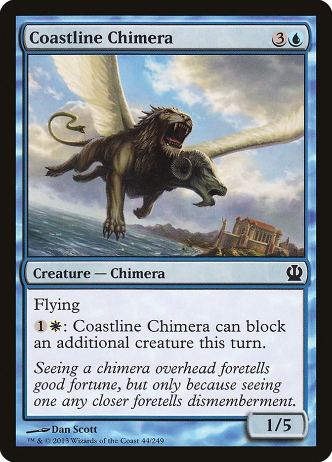 Coastline Chimera [Theros] | KingTCG.ca