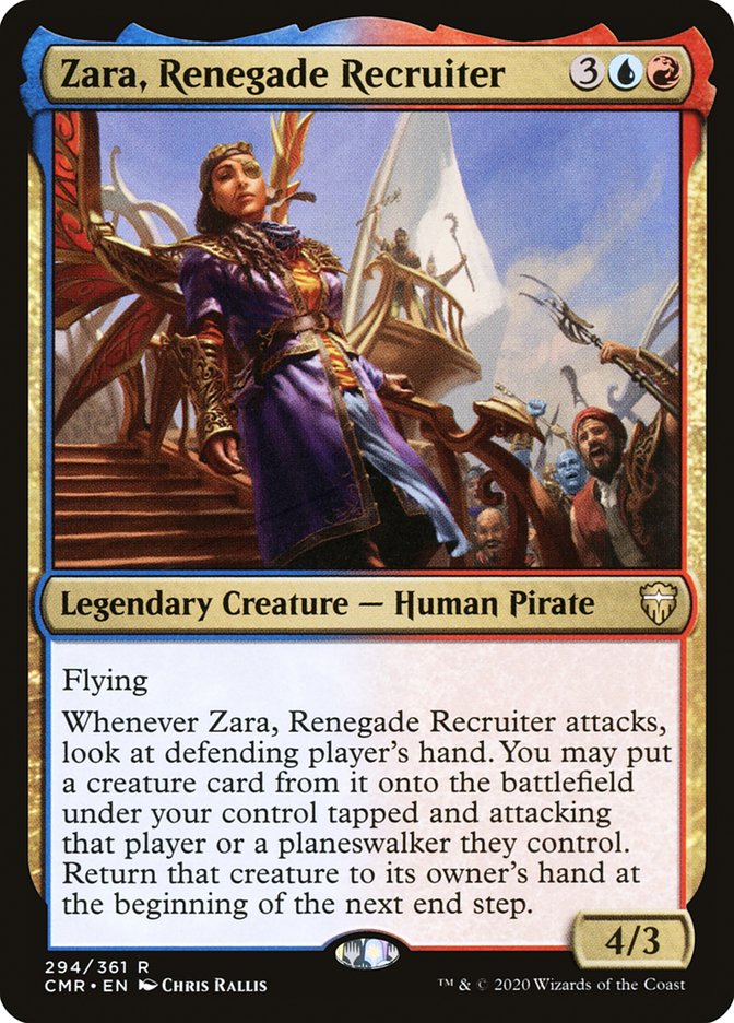 Zara, Renegade Recruiter [Commander Legends] | KingTCG.ca